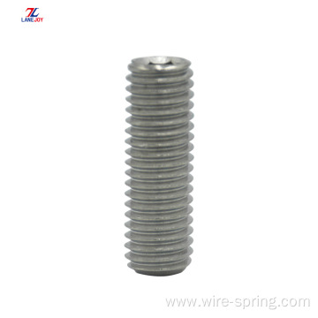 DIN916 stainless steel hexagon machine screw headless screw